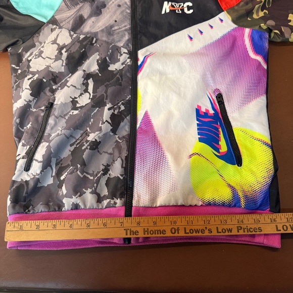 Nike Sportswear NYC What the Windbreaker Multicolor Jacket, RARE collectible Y2K - Picture 16 of 16